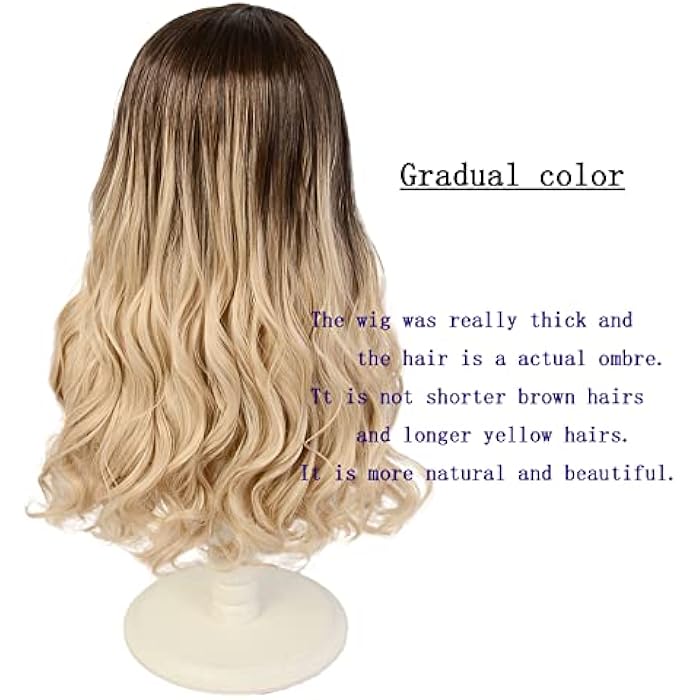 DILLARDS Sunxxcos Movie Thor4 Jane Foster Cosplay Wig 60Cm Long Wavy Hair Heat Resistant Synthetic Halloween Party Role Play Woman Wigs Actual Ombre+ Wig Cap (Jane Foster(Actual Ombre)) - Image 3